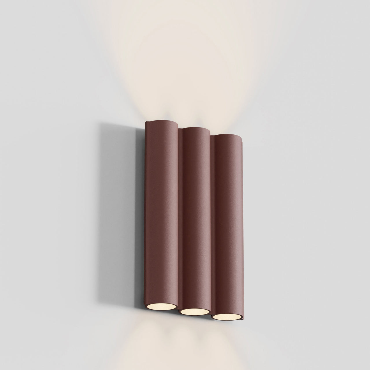 Silo 3WA Wall Light: Uplight with Downlight