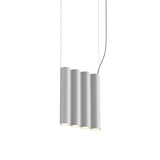 Silo 4SA Suspension Lamp: Textured White