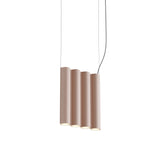 Silo 4SA Suspension Lamp: Wrinkled Dusty Pink
