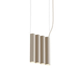 Silo 4SA Suspension Lamp: Textured Beige