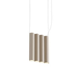 Silo 4SA Suspension Lamp: Textured Beige