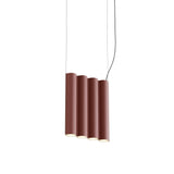 Silo 4SA Suspension Lamp: Textured Terracotta