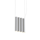 Silo 4SA Suspension Lamp: Textured White