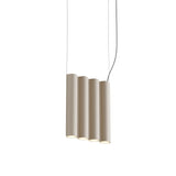 Silo 4SA Suspension Lamp: Textured Beige