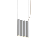 Silo 4SA Suspension Lamp: Textured White