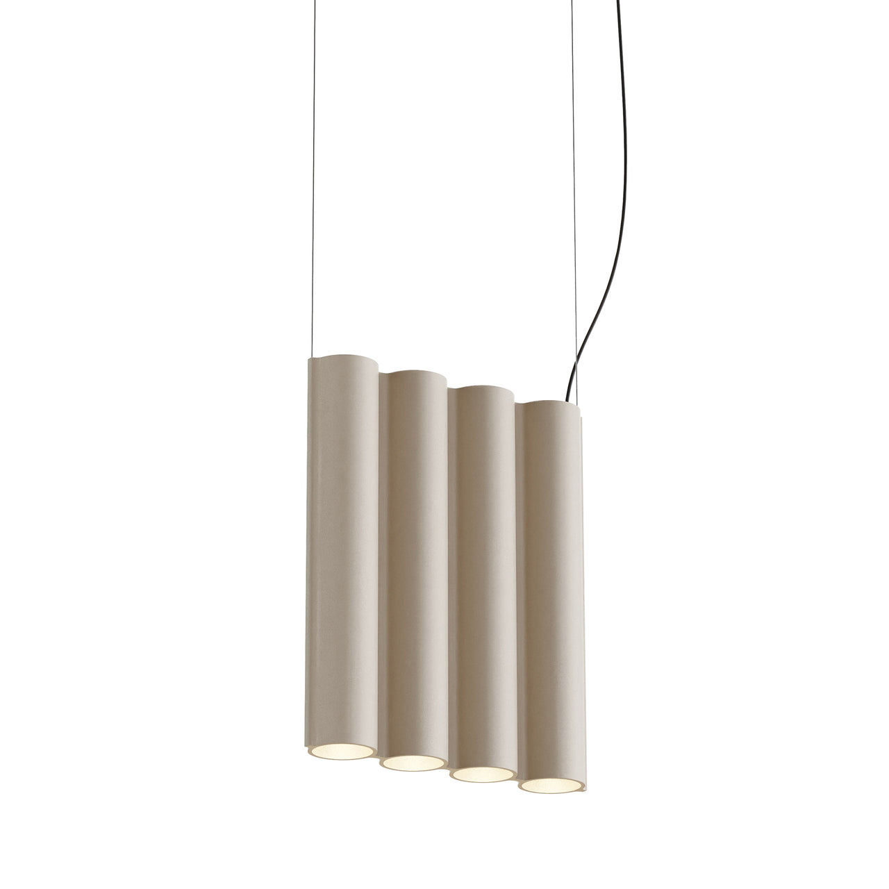 Silo 4SA Suspension Lamp: Beige