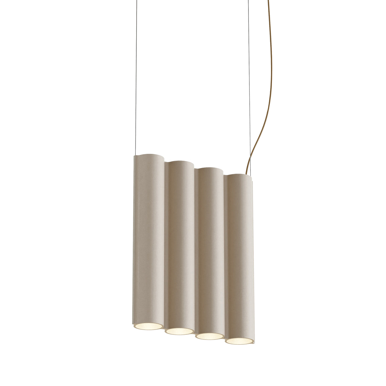 Silo 4SA Suspension Lamp: Beige