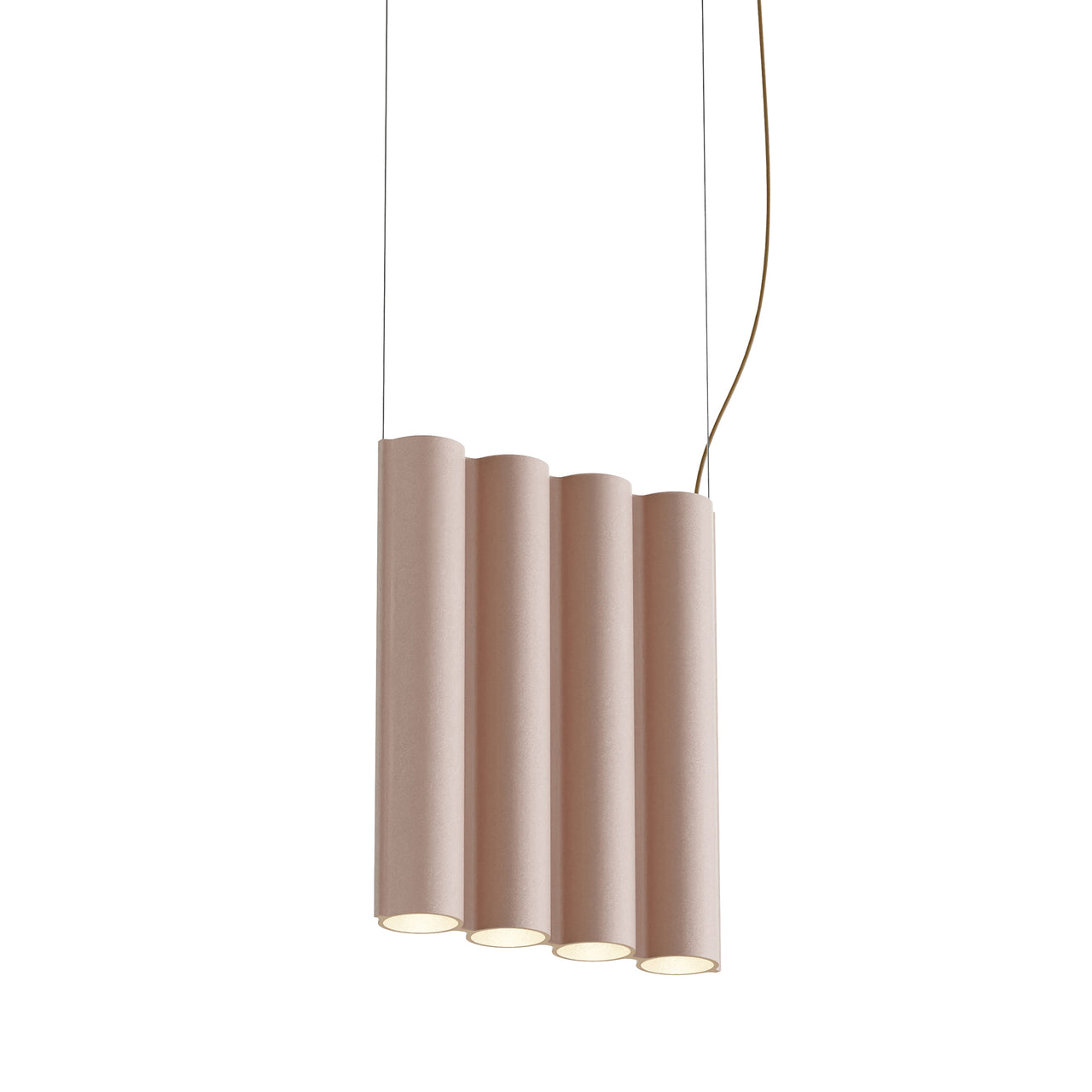 Silo 4SA Suspension Lamp: Dusty Pink