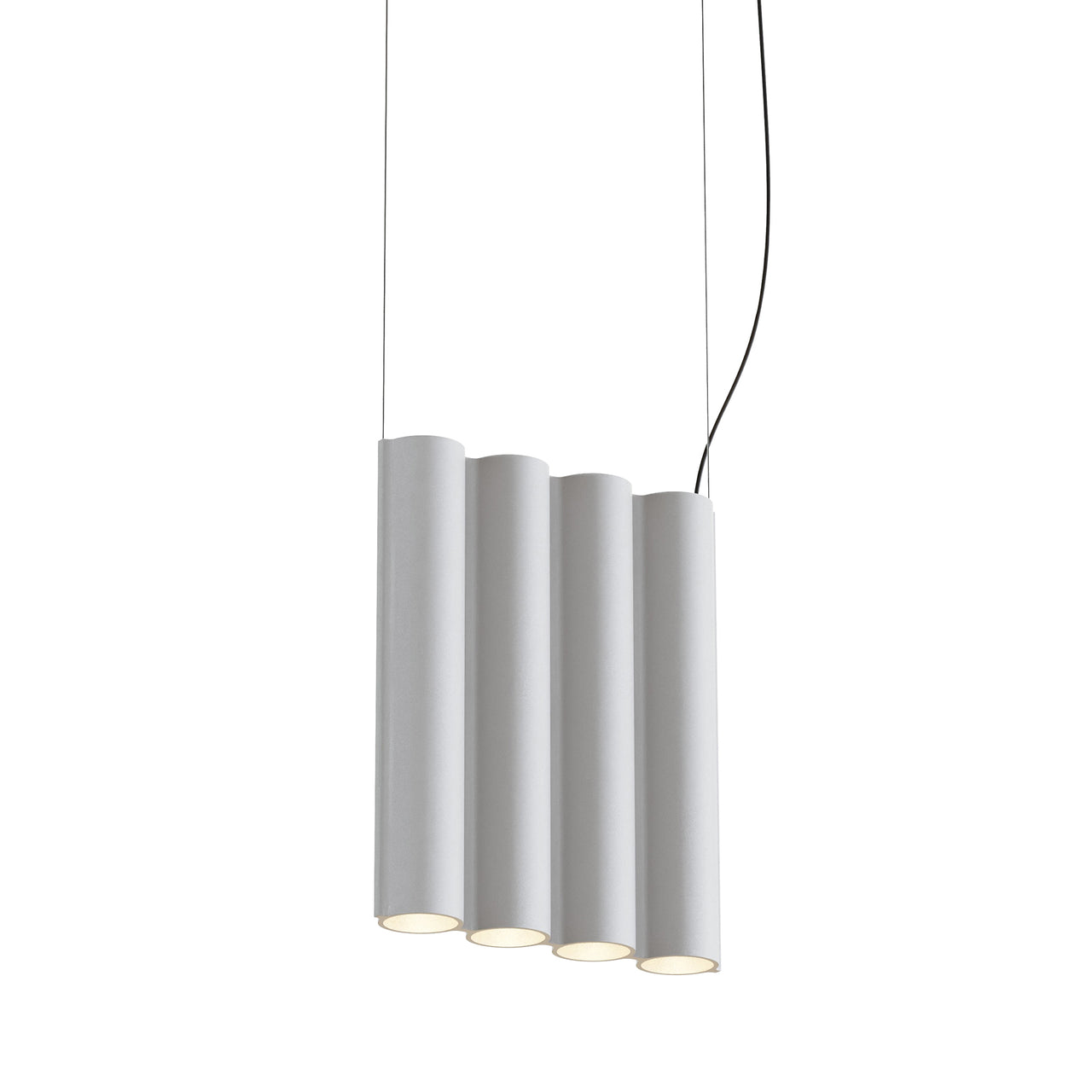 Silo 4SA Suspension Lamp: White