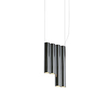 Silo 4SE Suspension Lamp: Mirror Polished Aluminum