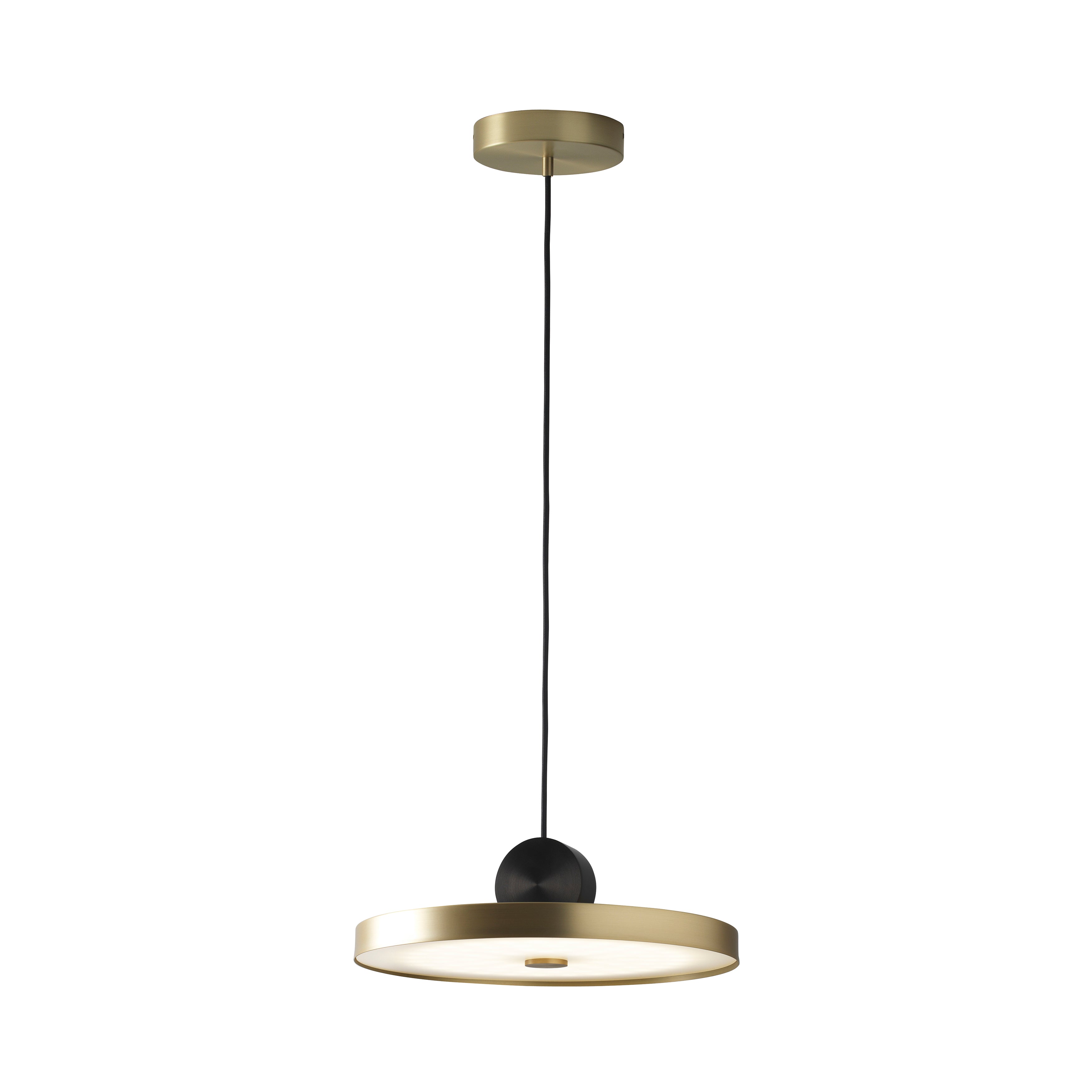 Calé(e) Pendant: Version 4 + Satin Brass + Satin Graphite + Black