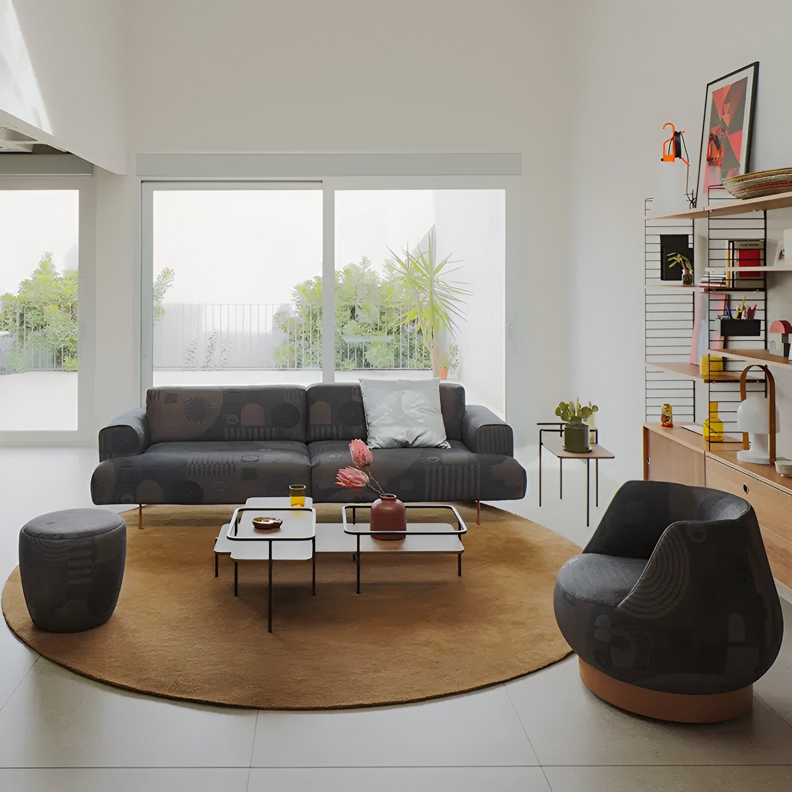 Duplex Occasional Table with Tray