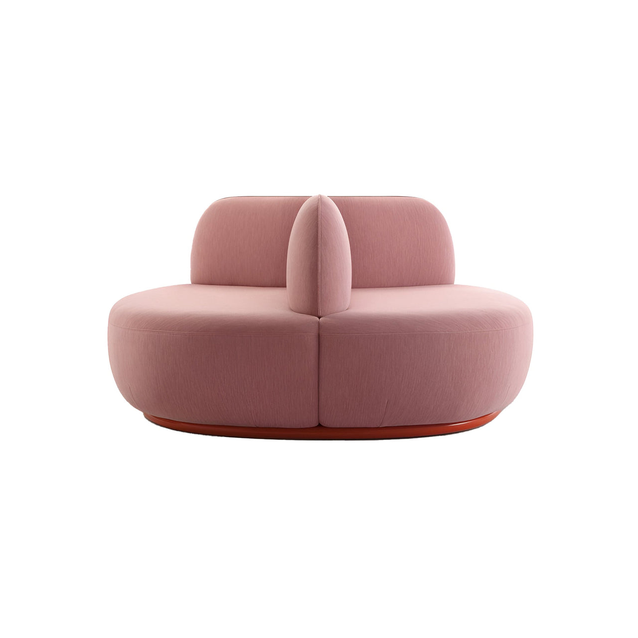 La Isla Sofa with Kit: 1 + Mango Matt Lacquered