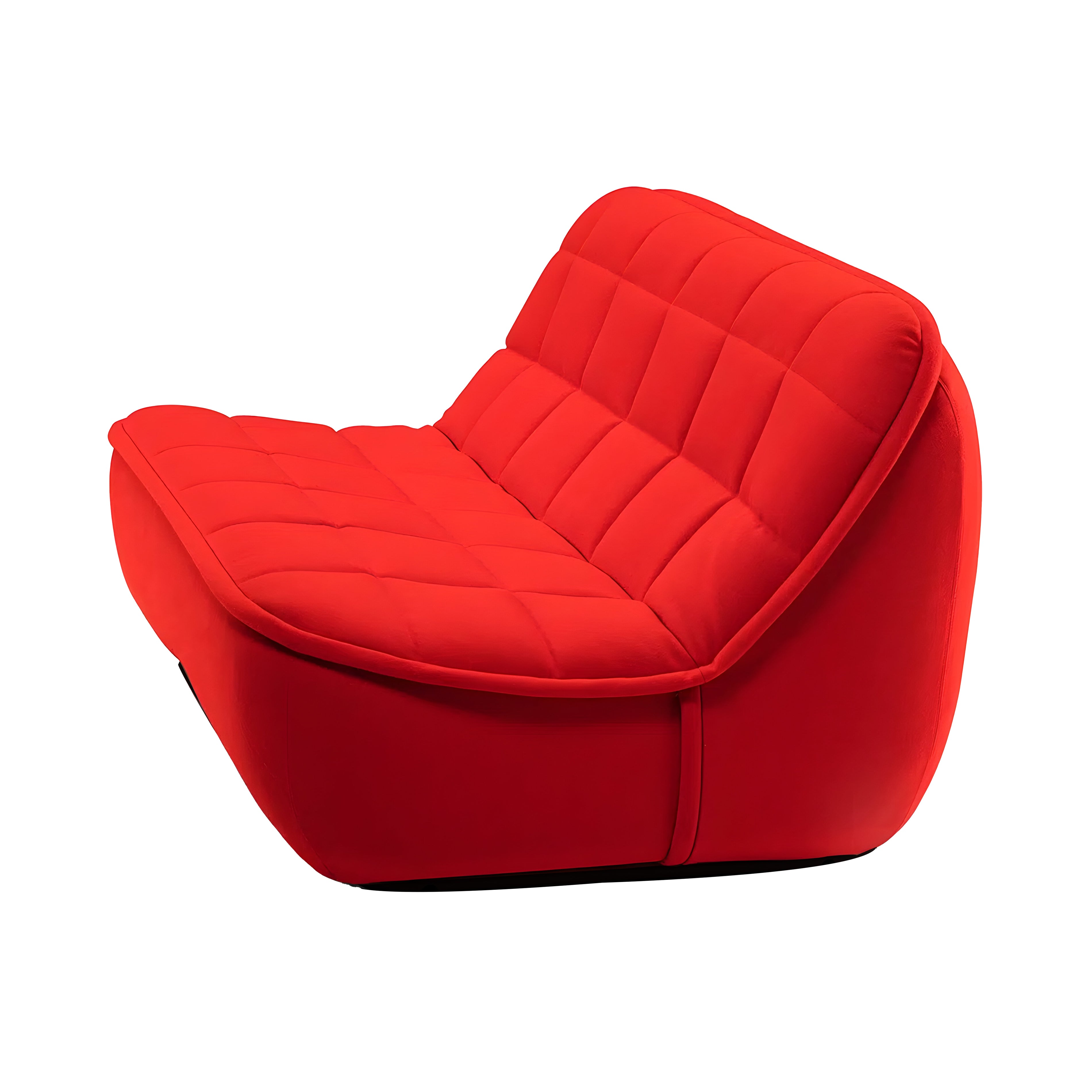 Vibe Sofa: 2 + Negro Matt Lacquered