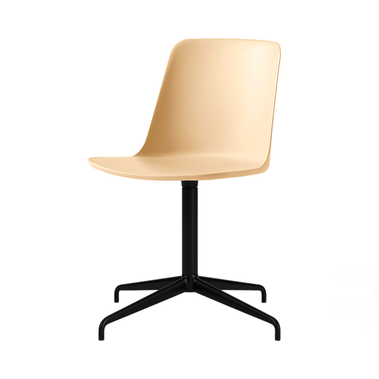 Rely Chair HW11: Beige Sand + Black