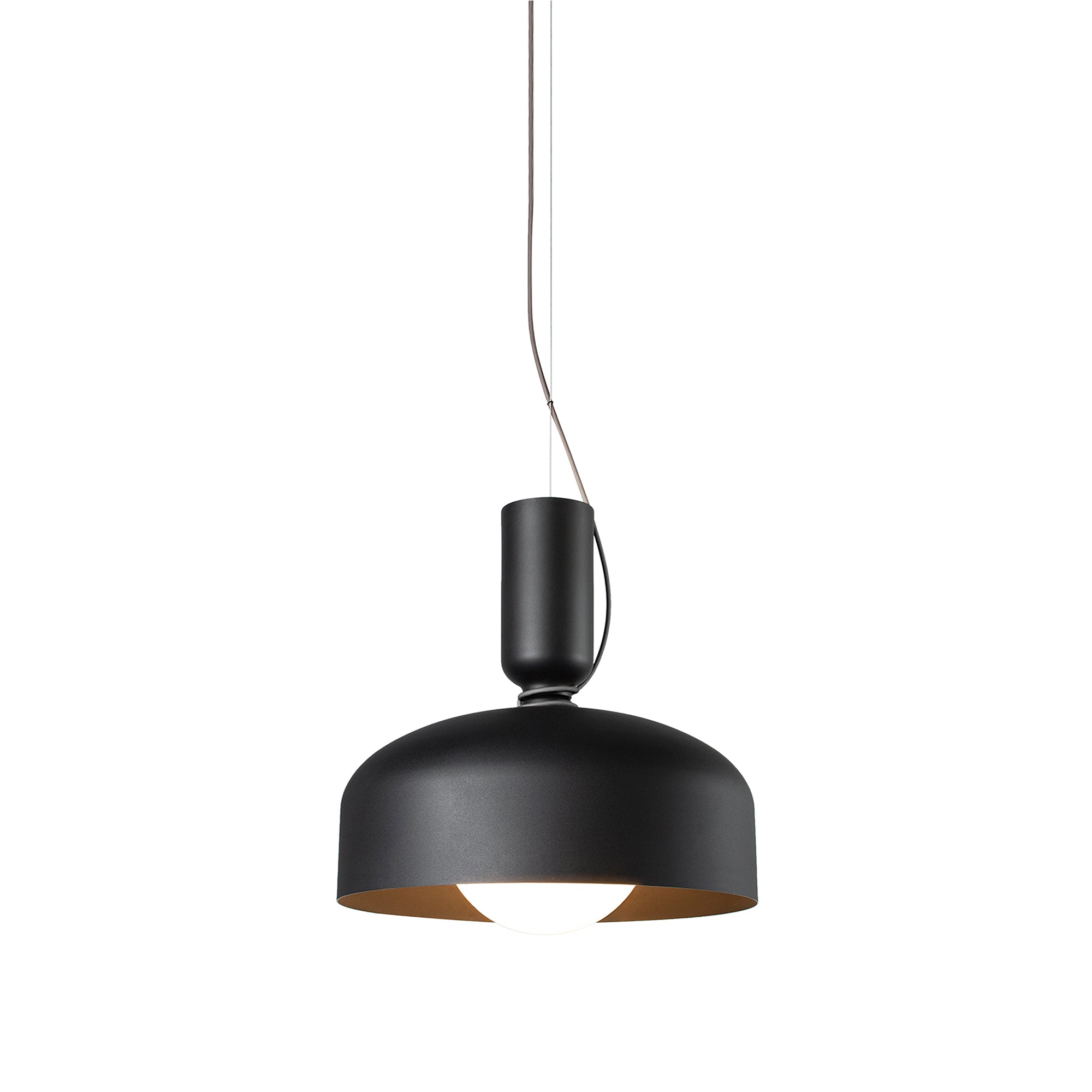Spotlight Volumes Pendant Light: E+D + Black