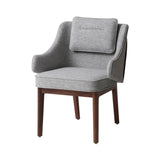 Brightliner Sloane Dining Armchair: Natural Walnut