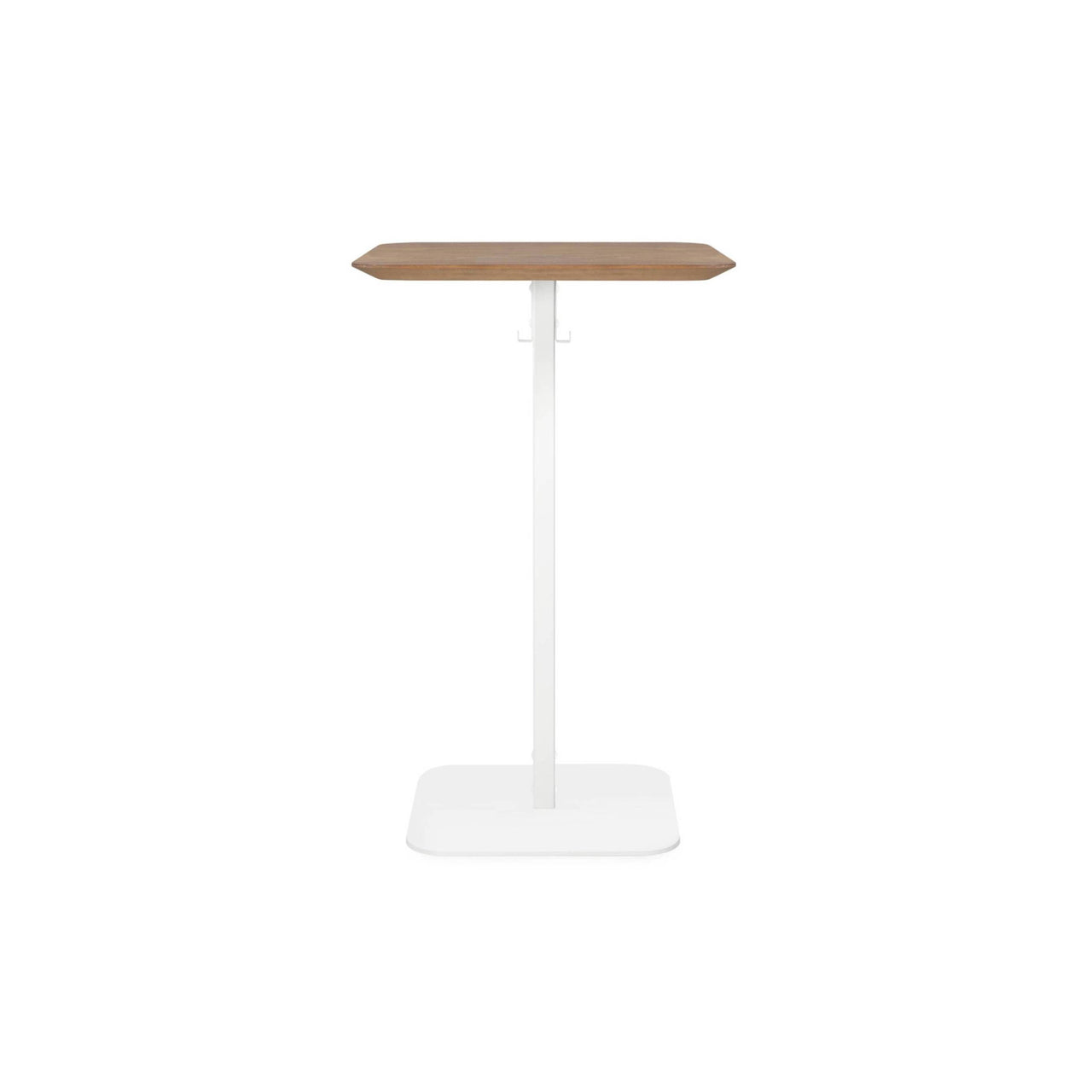 B-Around Square Table: Small + Tall + White