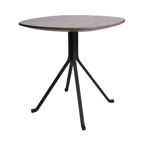 Blink Cafe Table: Dark Brown Oak