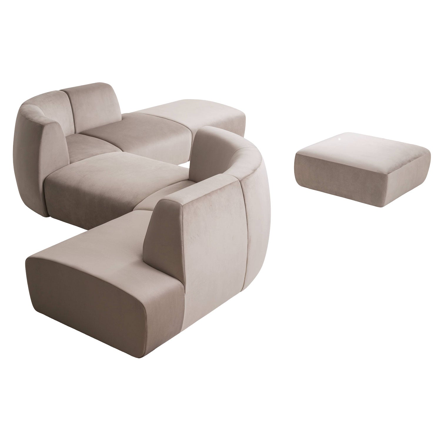 Infinity Modular Sofa: Composition 3