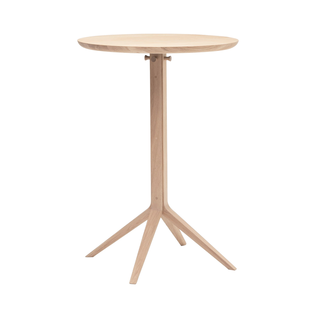 Scout Bistro Bar Table: Pure Oak