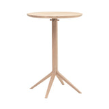 Scout Bistro Bar Table: Pure Oak