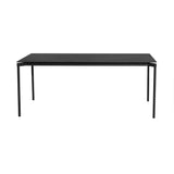 Fromme Dining Table: Rectangle +Black