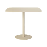 Odette Dining Table: Ivory Metal