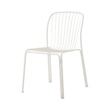 Thorvald SC94 Stacking Outdoor Side Chair: Set of 2 + Ivory