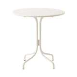Thorvald SC96 + SC97 Cafe Table: Outdoor + Round + Ivory