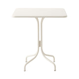 Thorvald SC96 + SC97 Cafe Table: Outdoor + Square + Ivory