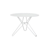 Tio Side Table: Round + White