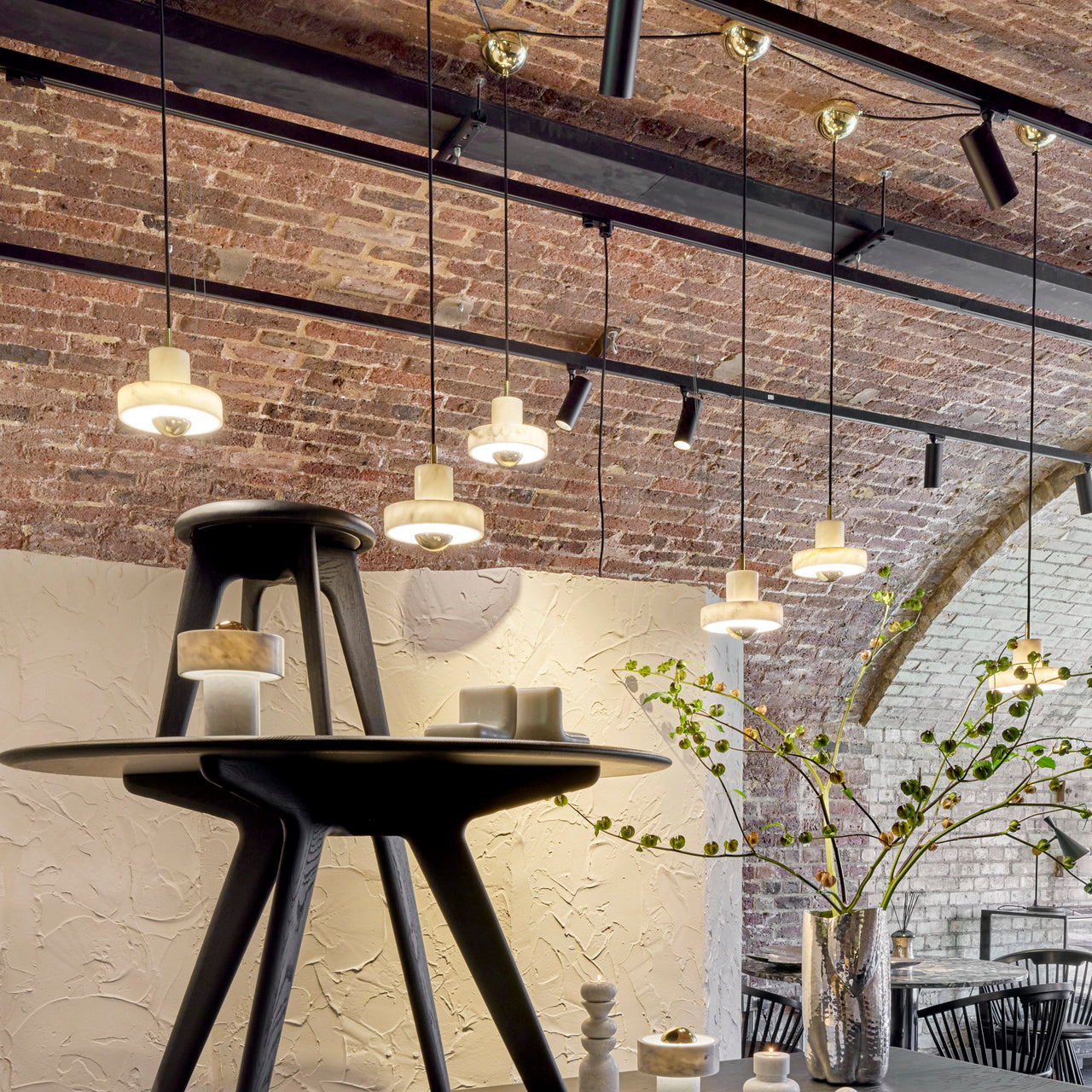 Stone Pendant Light