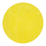 Trace Round Rug: Large + Chartreuse