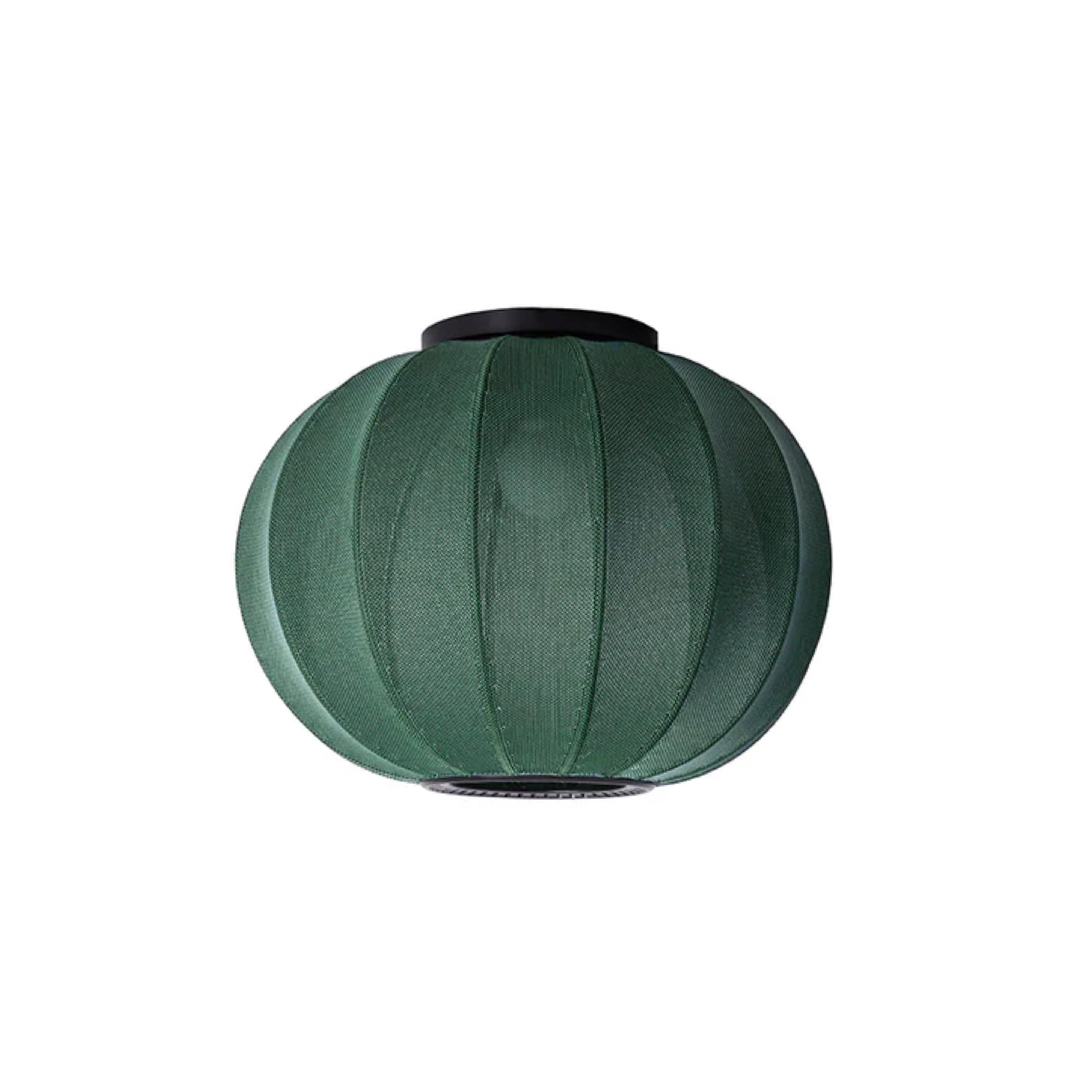 Knit-Wit Round Ceiling Lamp: Small - 17.7