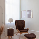 Eos Evia Champagne Table Lamp: Quick Ship