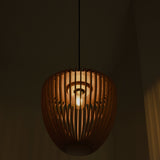 Clava Wood Pendant: Quick Ship