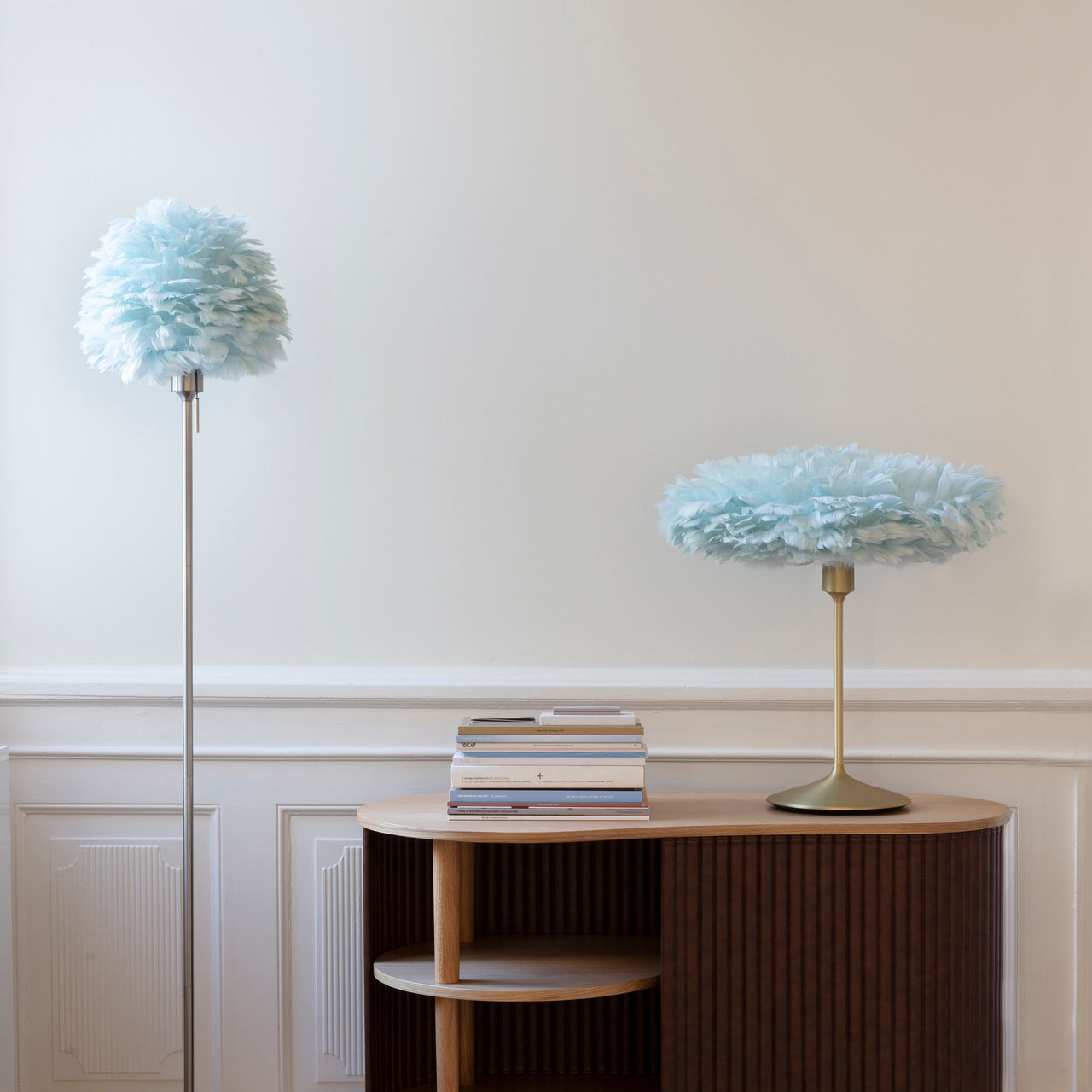 Eos Esther Champagne Table Lamp: Quick Ship