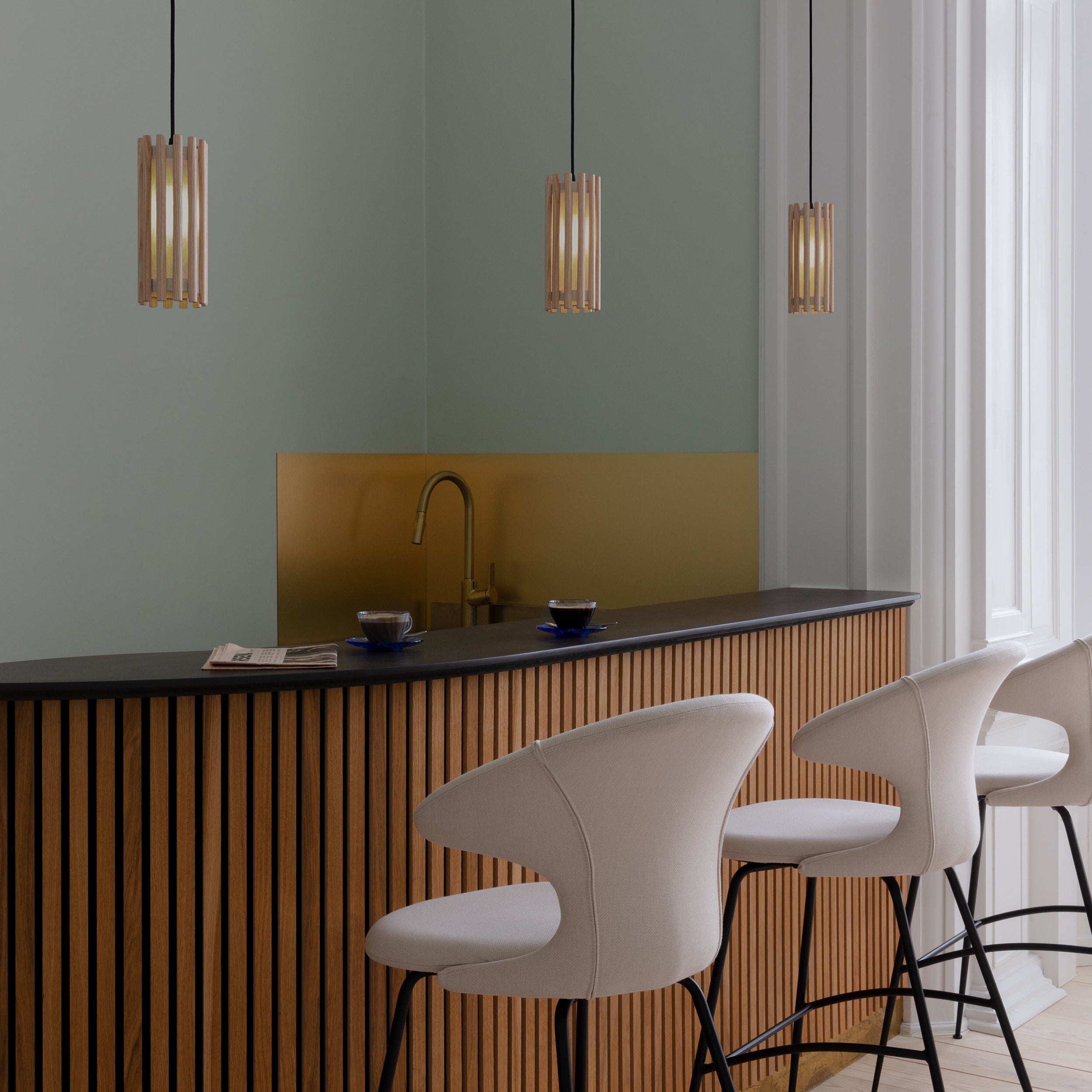 Komorebi Round Pendant Lamp: Quick Ship
