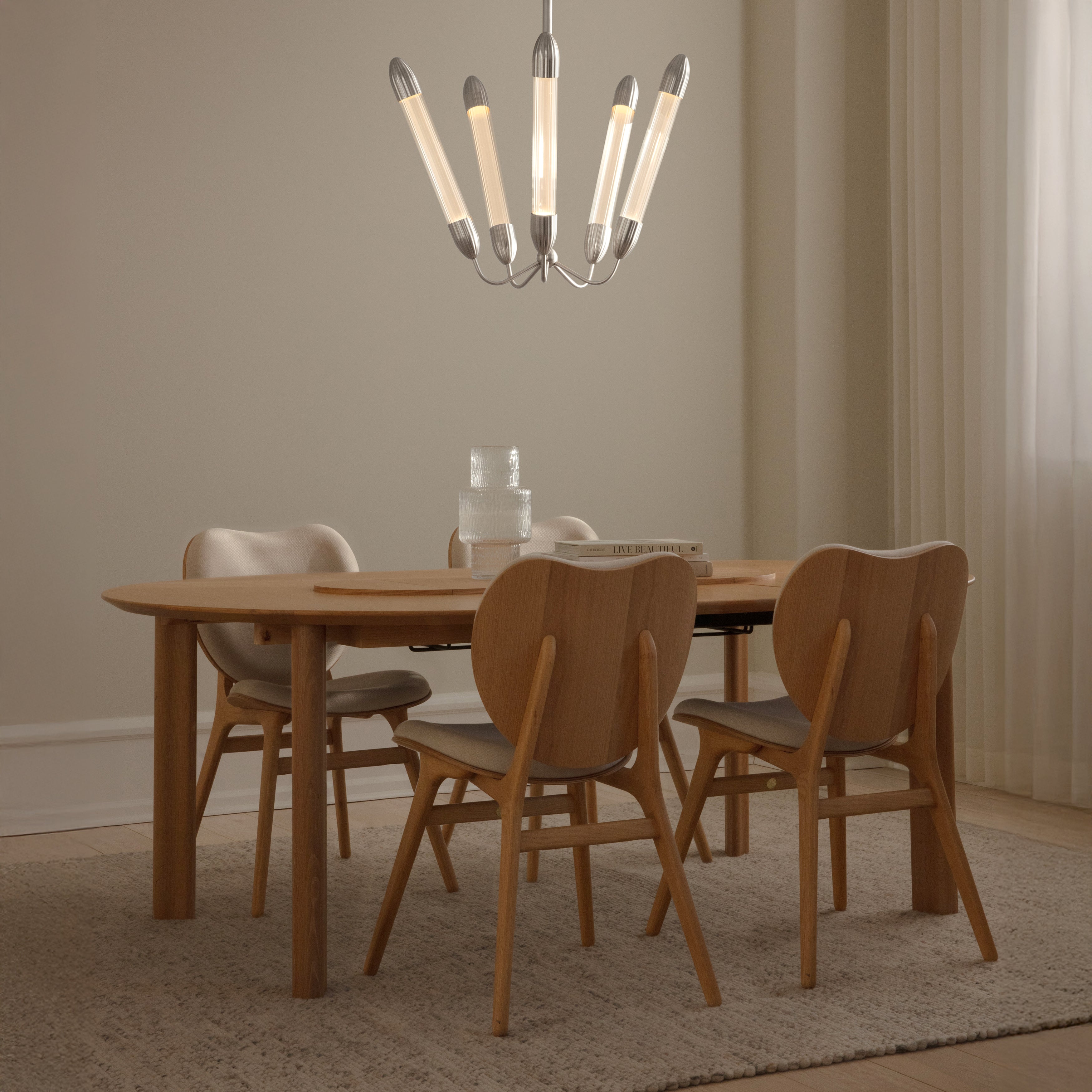 Comfort Circle Dining Table with Extension