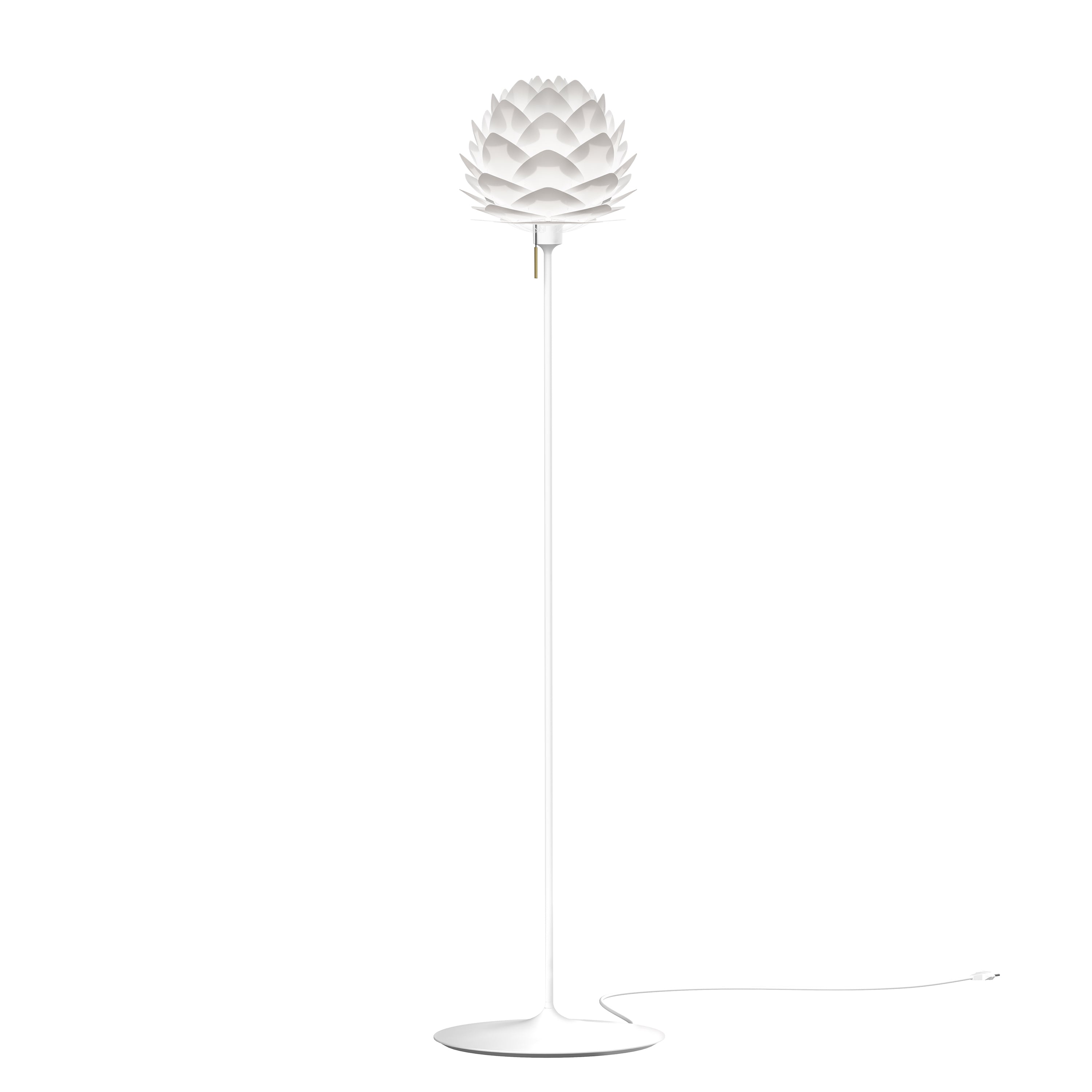 Silvia Champagne Floor Lamp: Mini - 13.4
