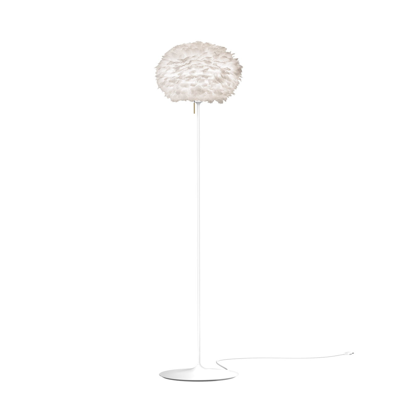 Eos Champagne Floor Lamp: Medium - 17.7