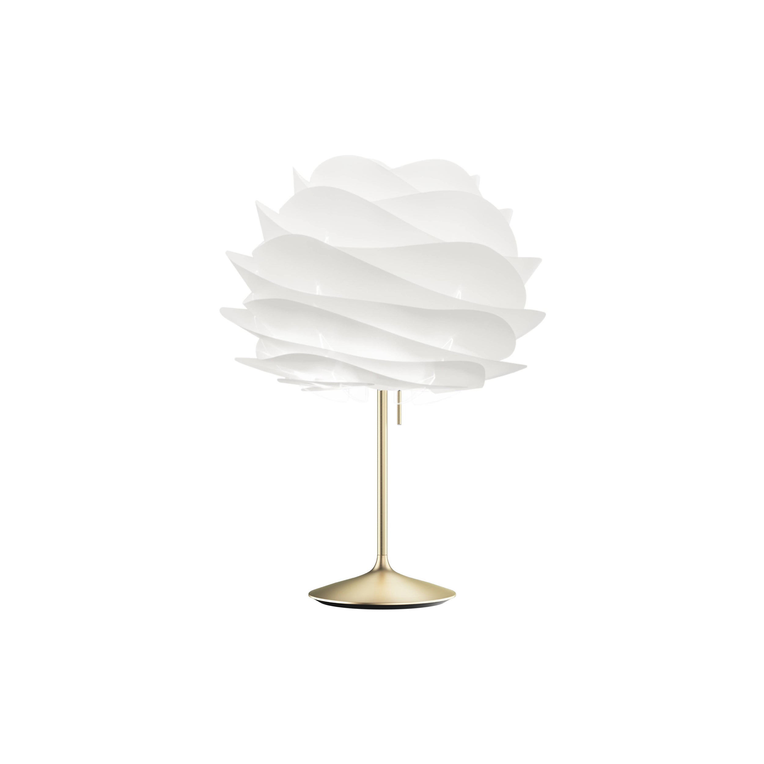 Carmina Champagne Table Lamp: Medium - 18.9