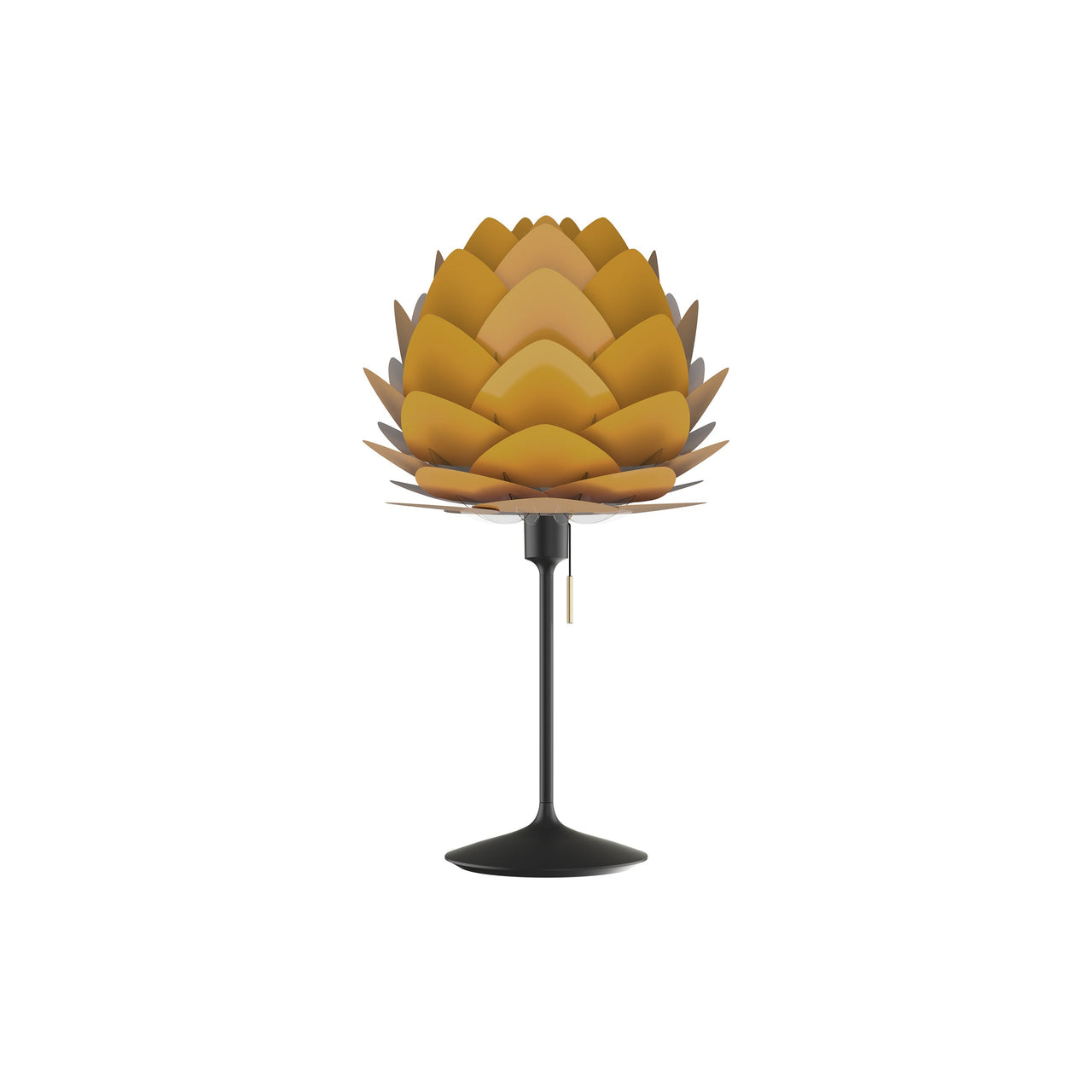 Aluvia Champagne Table Lamp: Mini - 15.8