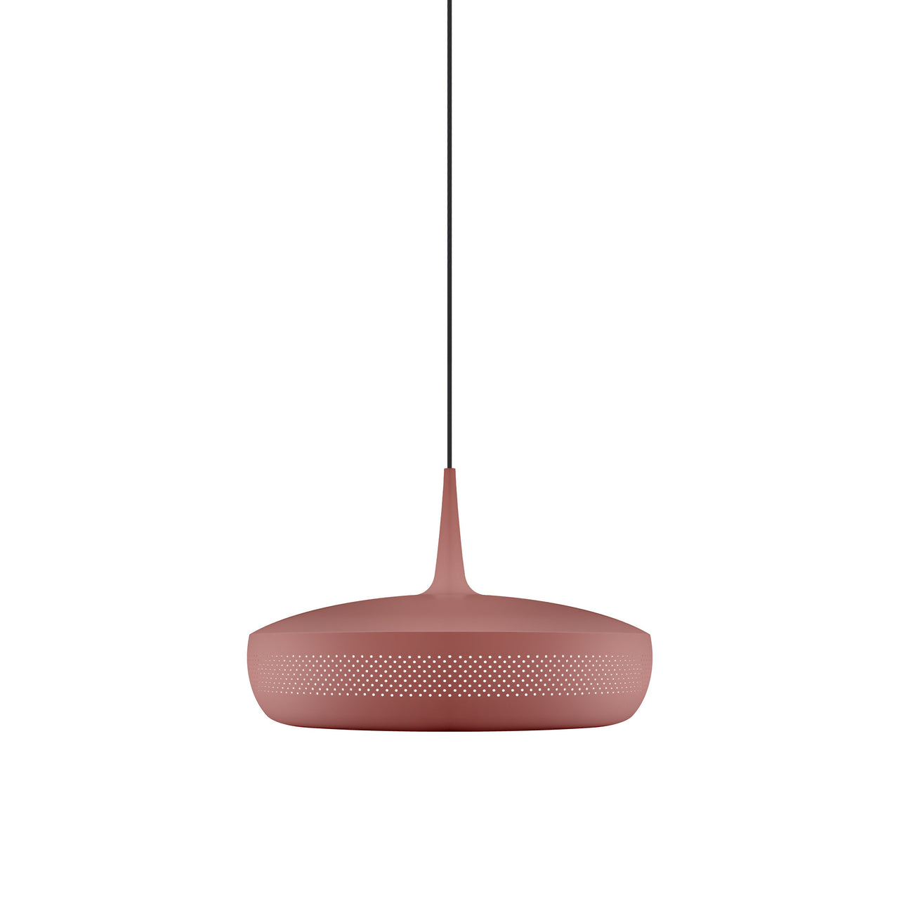 Clava Dine Pendant: Red Earth + Black + Plug-in