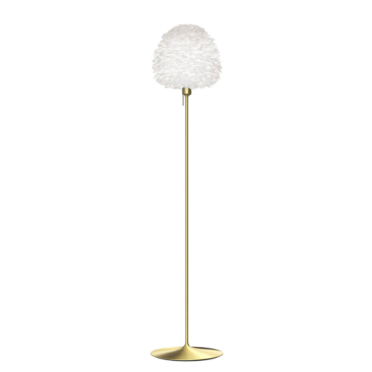 Eos Evia Champagne Floor Lamp: Medium - 15.8