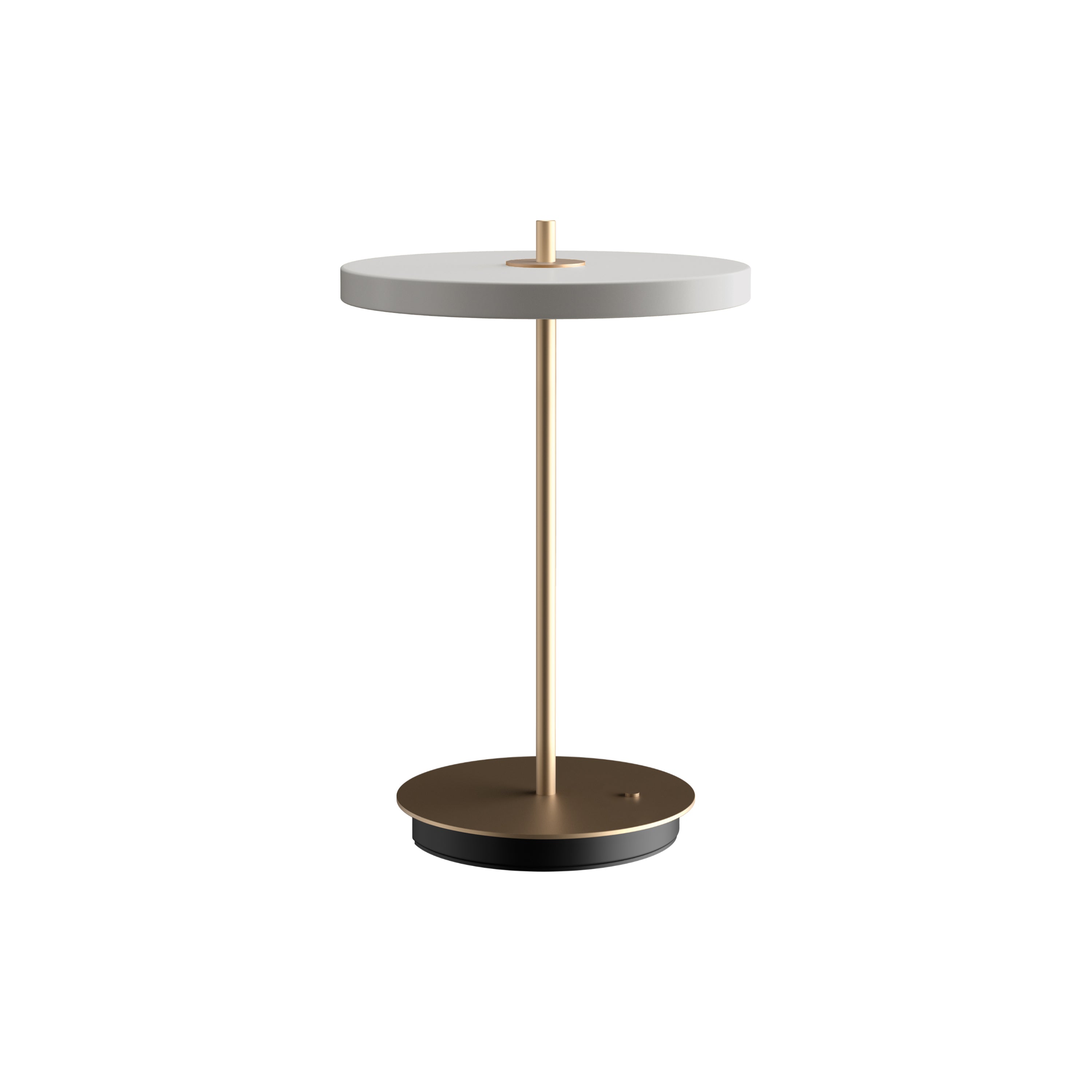 Asteria Move Portable Lamp: Nuance Mist + Brass
