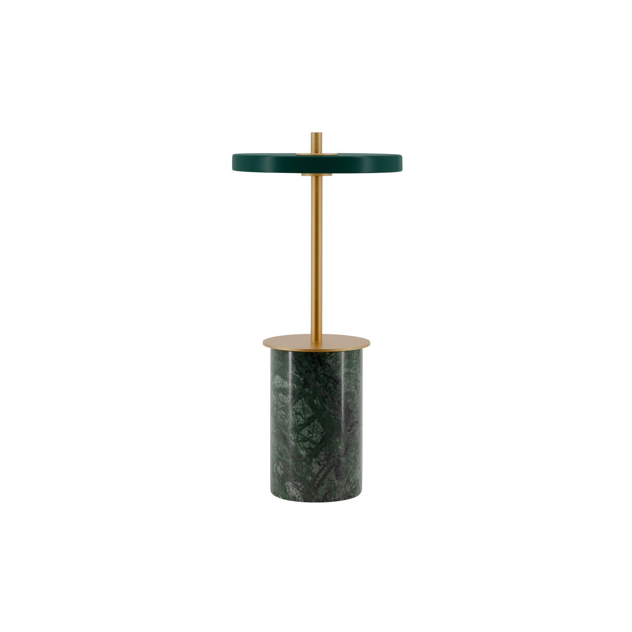 Asteria Move Mini Portable Lamp: Green Marble