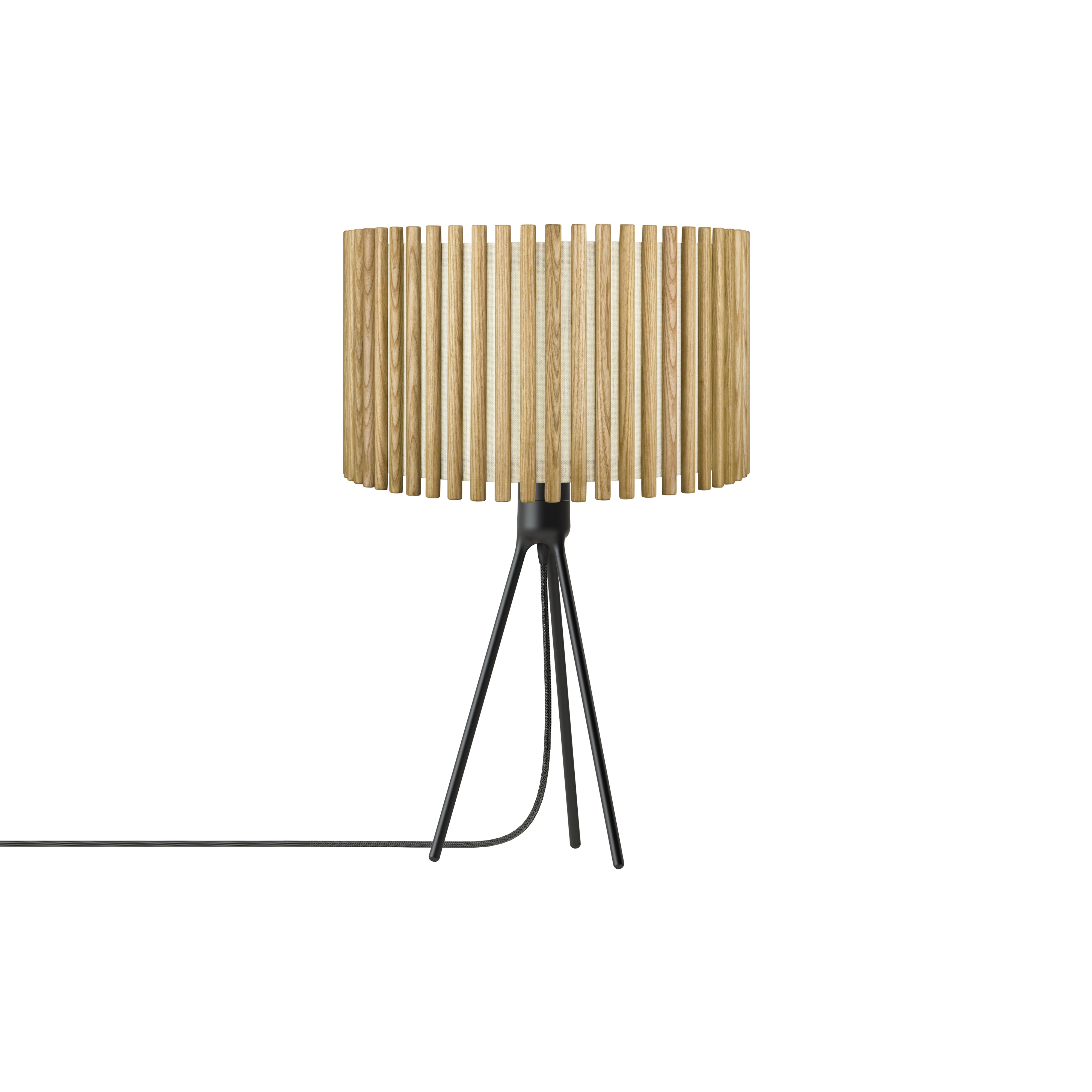 Komorebi Tripod Table Lamp: Round + Large - 17.6