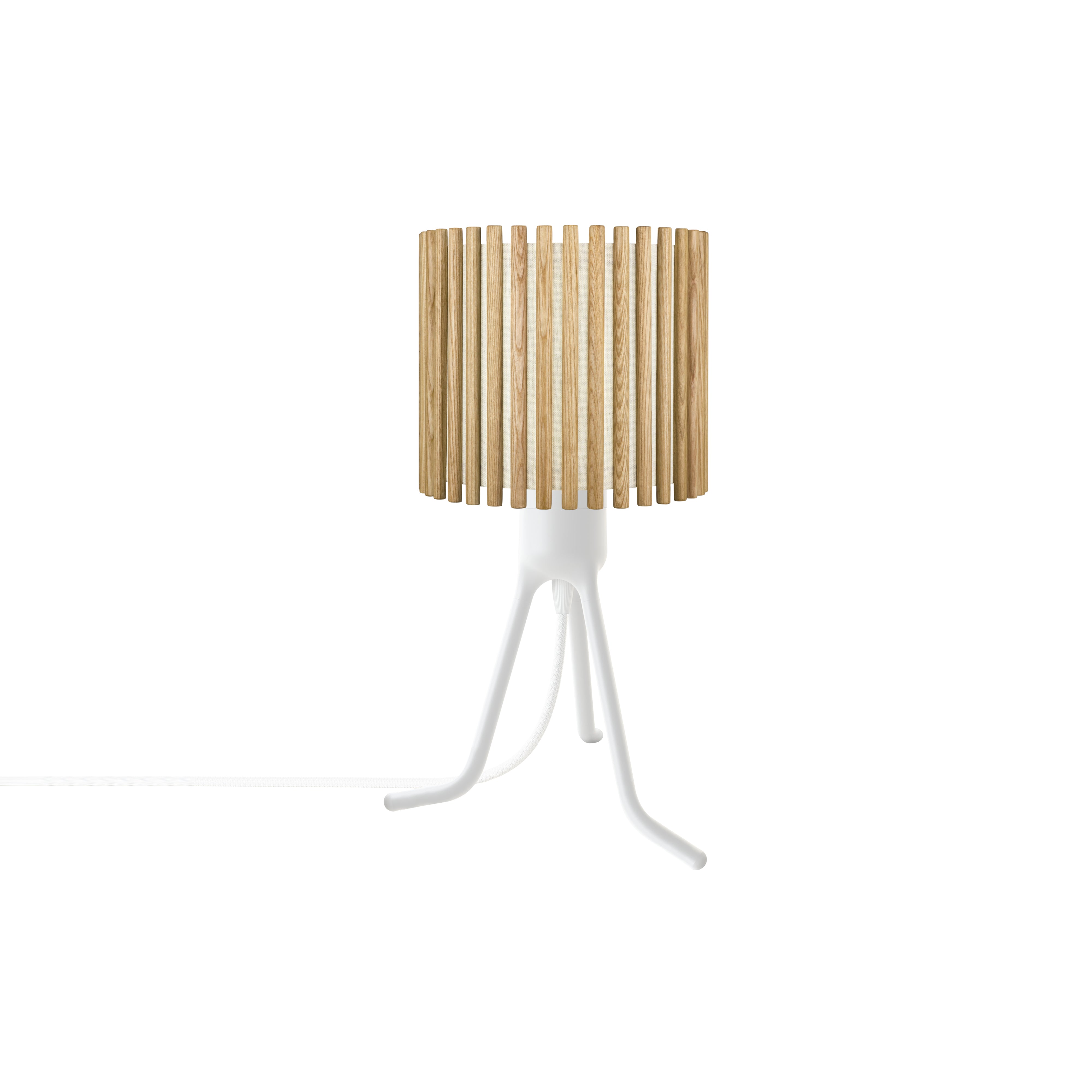 Komorebi Adjustable Tripod Table Lamp: Round + Medium - 11.6